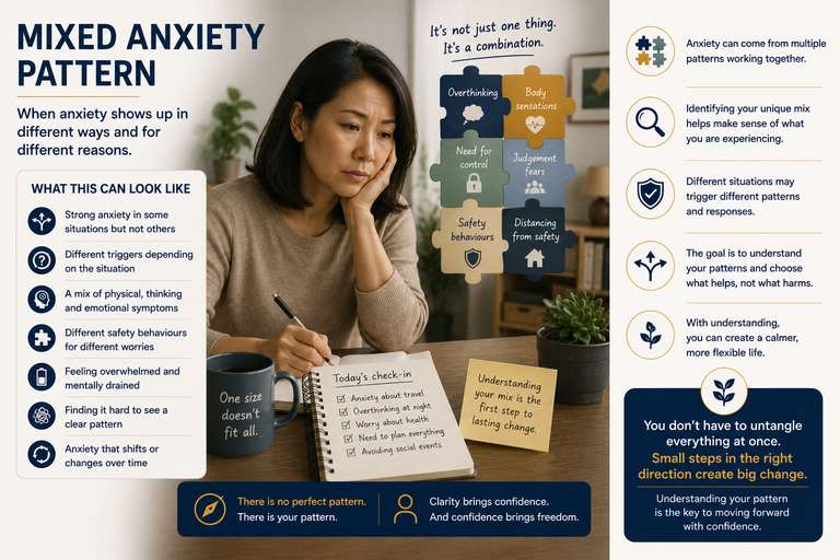 Anxiety pattern - Mixed anxiety pattern