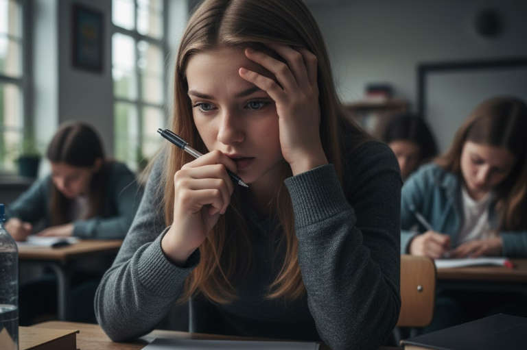 exam anxiety in children
