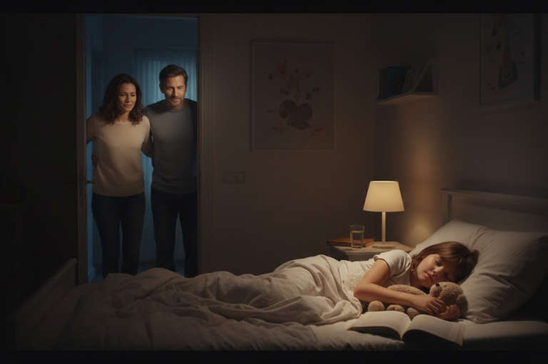 Child sleeping gently