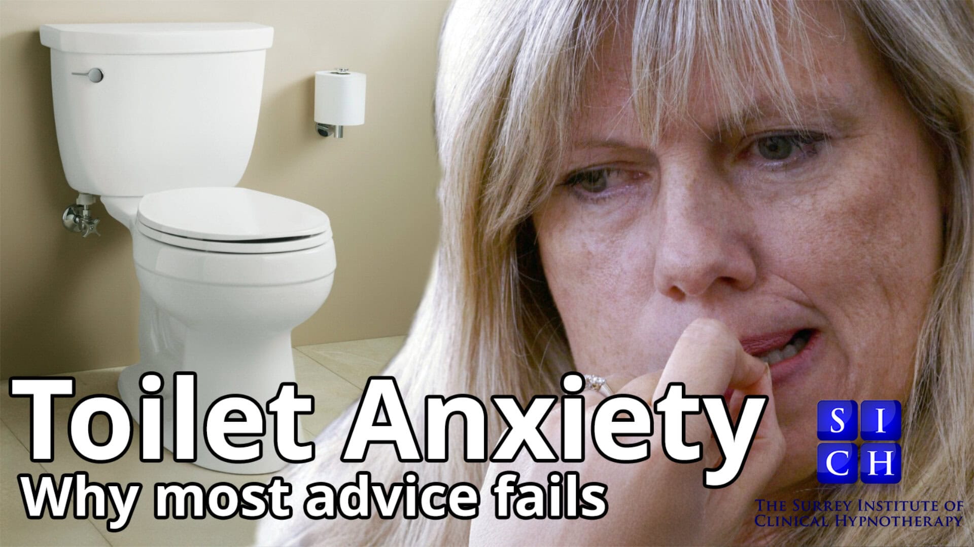 Toilet anxiety recovery