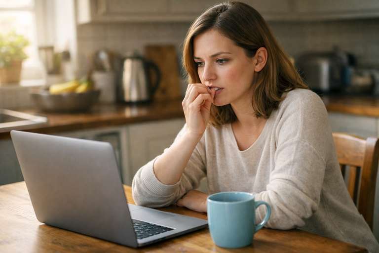 Nail biting and nervous habits